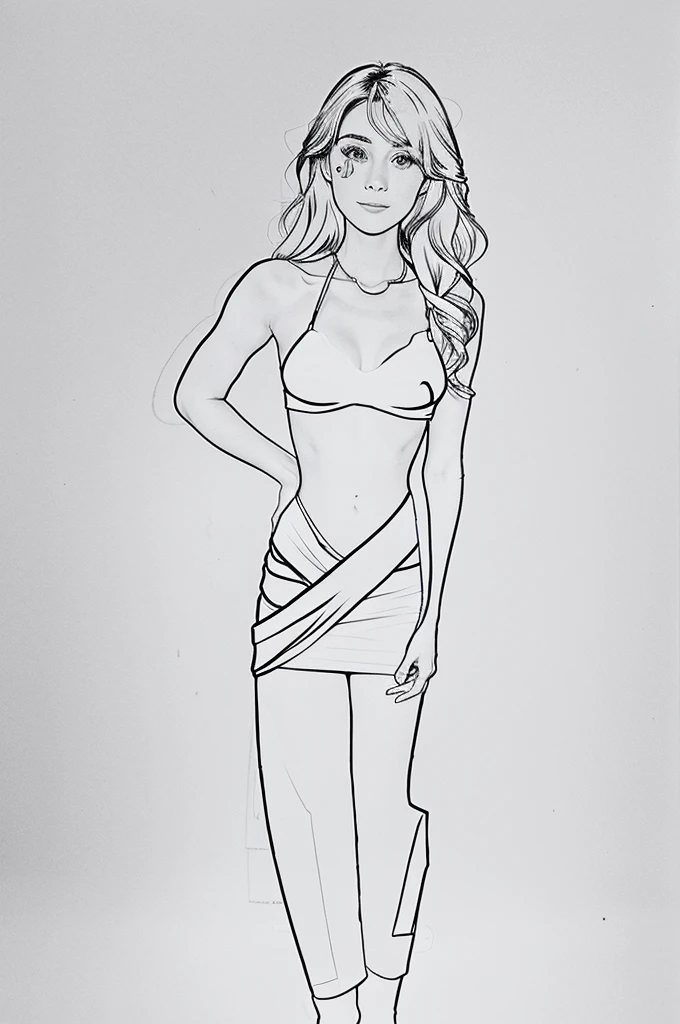 A image outline for coloring page