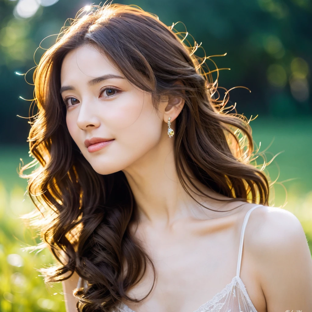 Beautiful mature woman with beautiful wavy long hair, she is so stunning, Ultra-high resolution,(Realistic:1.4), ((Highest quality)), ((masterpiece)), (be familiar with),