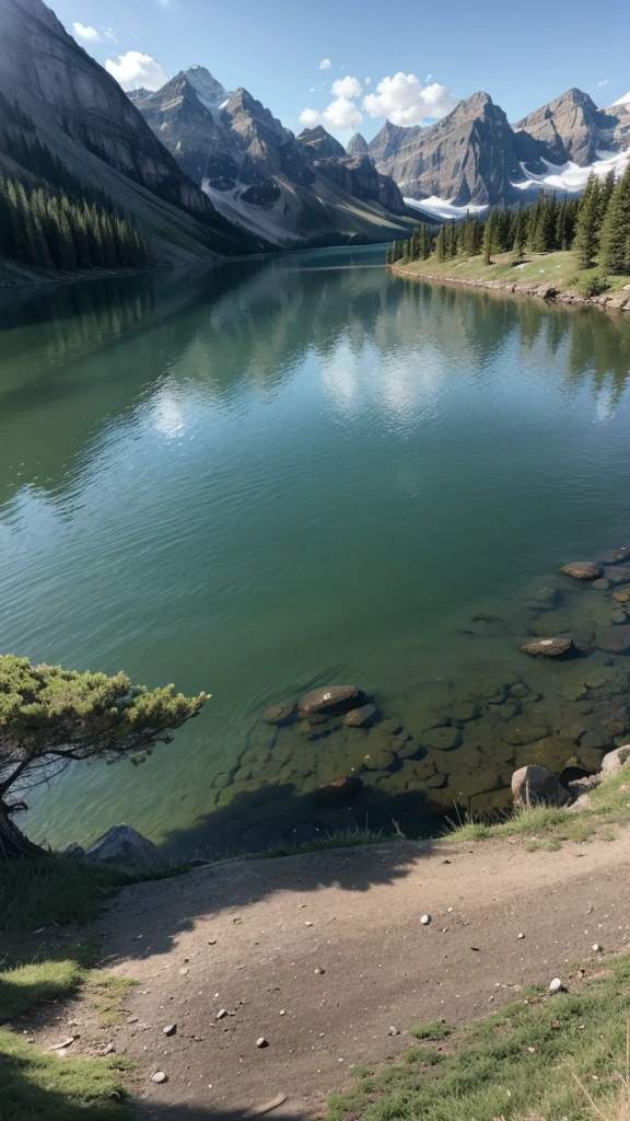 empty lake