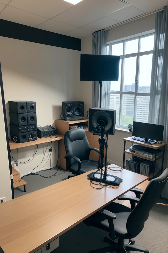Office scenes for recording videos