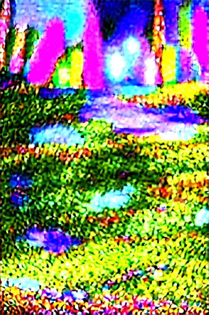 Amazing pink trees on the rocks on the beach., in the form of a realistic light display, footpath, Art inspired by faith, abandoned area, The scene is full of light., Immersive environment, Flower and nature patterns part 14:25  