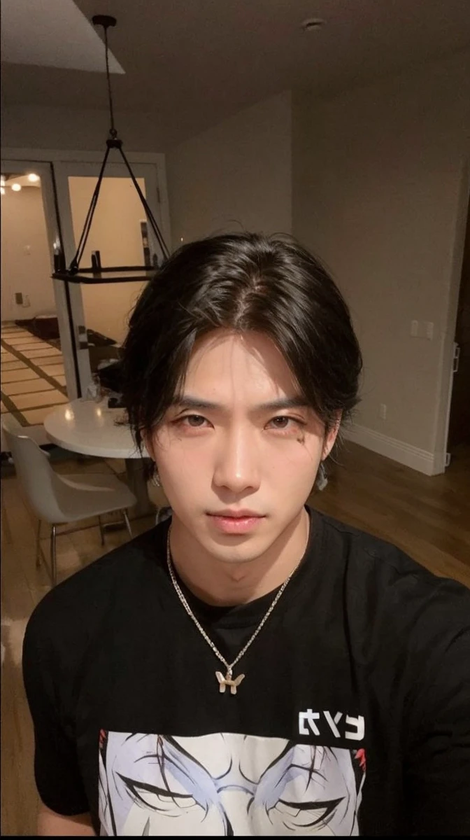 Asian, korean, Bblack hair, naughty man, slanted eye