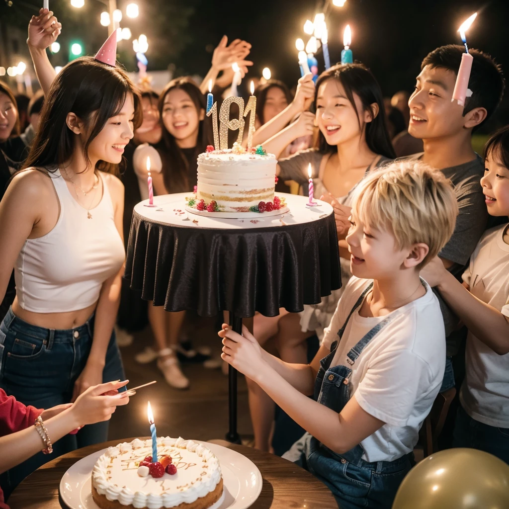 Many adults and many ren celebrate birthdays birthday cake