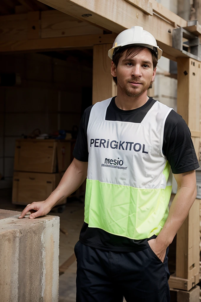 Make Messi a construction porter