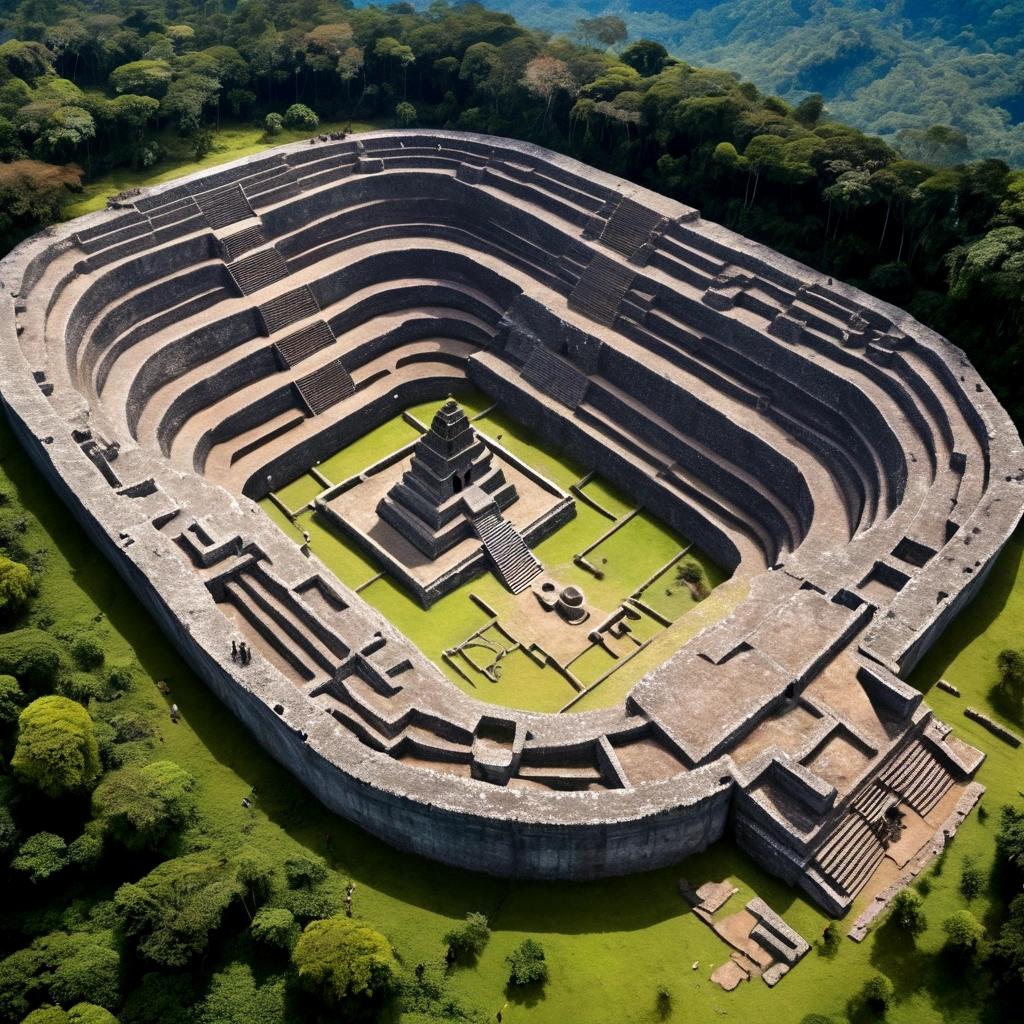 A megastructure of 330.000 years discovered in Guatemala