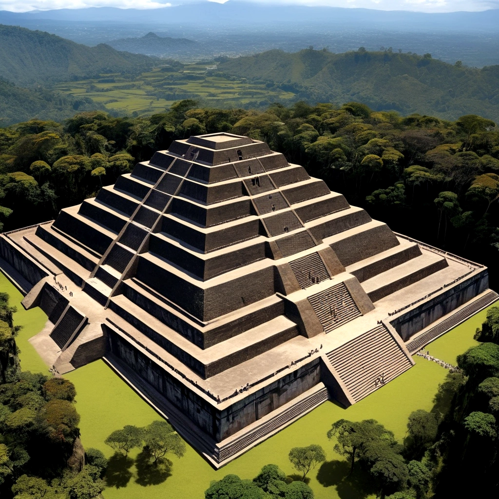 A megastructure of 330.000 years discovered in Guatemala