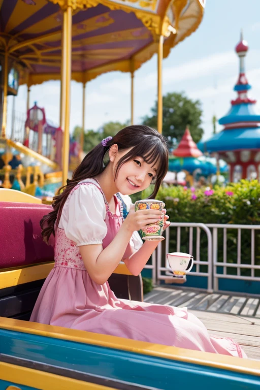 amusement park、Tea cup