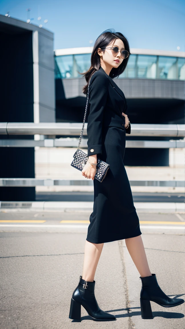 women shoes, black planes