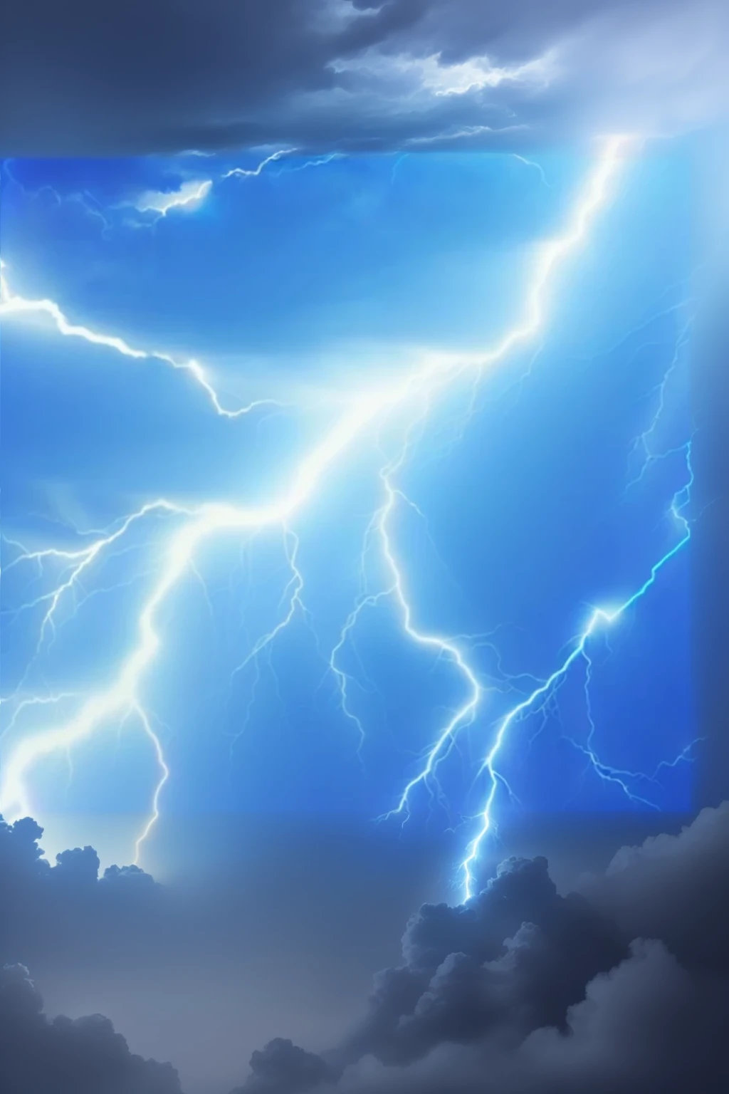 a lightning bolt is seen in the sky above a city, volumetric lightning, lightning background, upper volumetric lightning, crackling blue lightning, realistic lightning, lightning effects, blue lightnings, hyper-detailed. studio lightning, blue lightning, volumetric lightening, dramatic volumetric lightning, epic lightning, detailed lighting and thunder, dynamic lightning, with lightning bolts