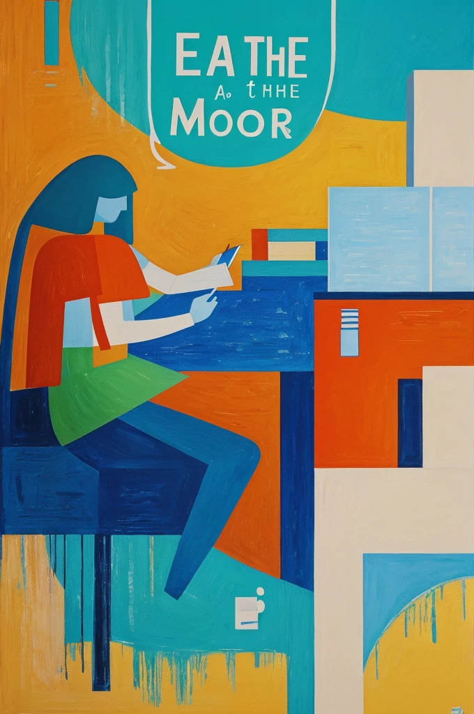 A painting inspired by the quote "the more you learn the more you could earn