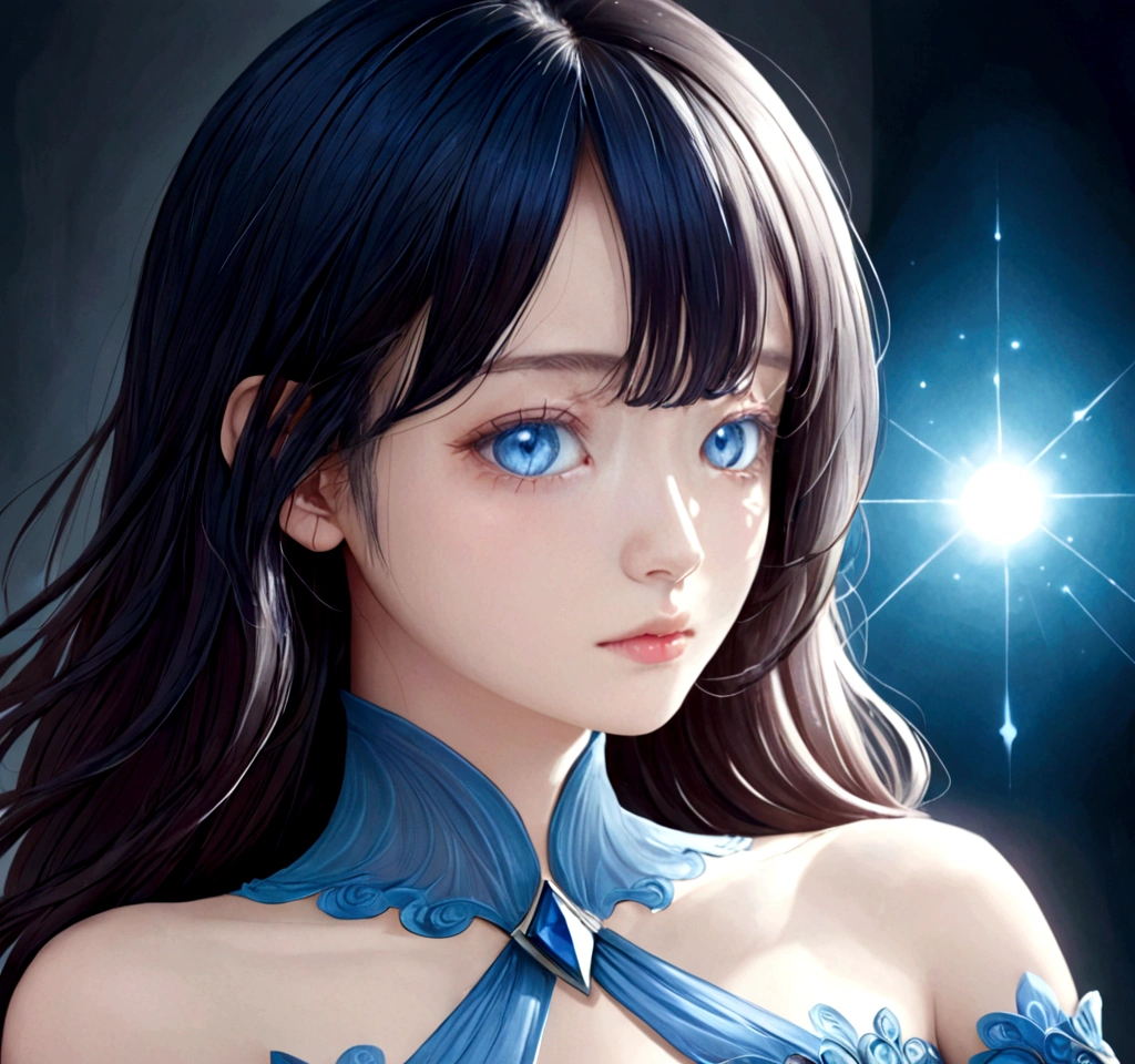 a beautiful young wom face, detailed eyes, realistik