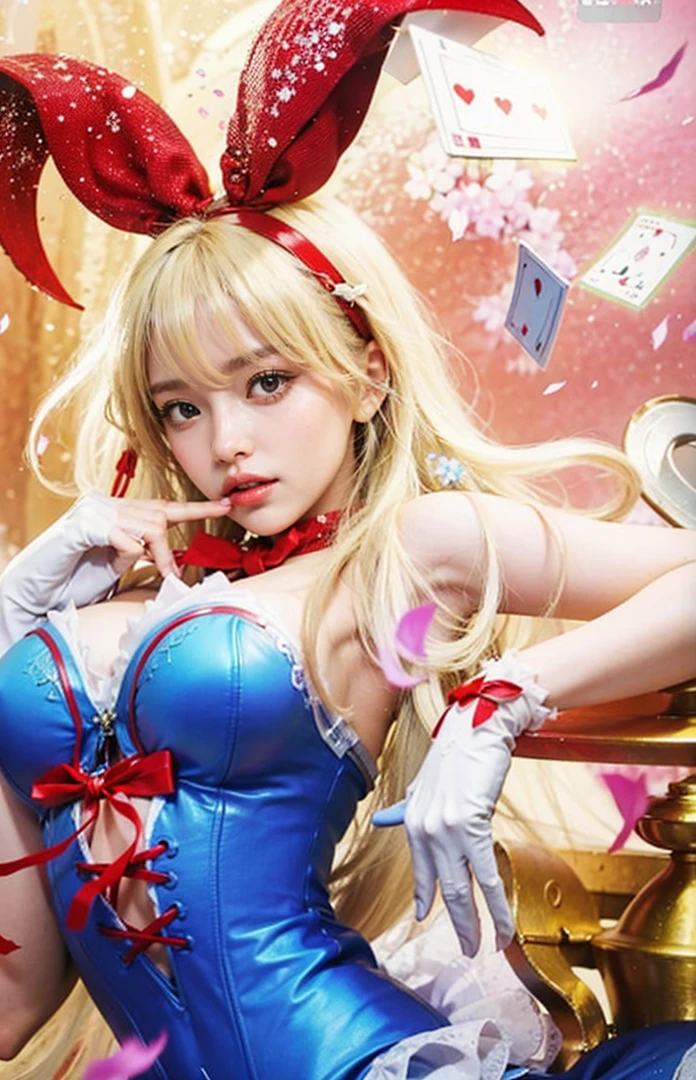 The most erotic sexual climax、Lace and embroidered gloves、Busy Disney World、firework、Blonde、Big Tits、Red eyes、High nose、Minnie Mouse、