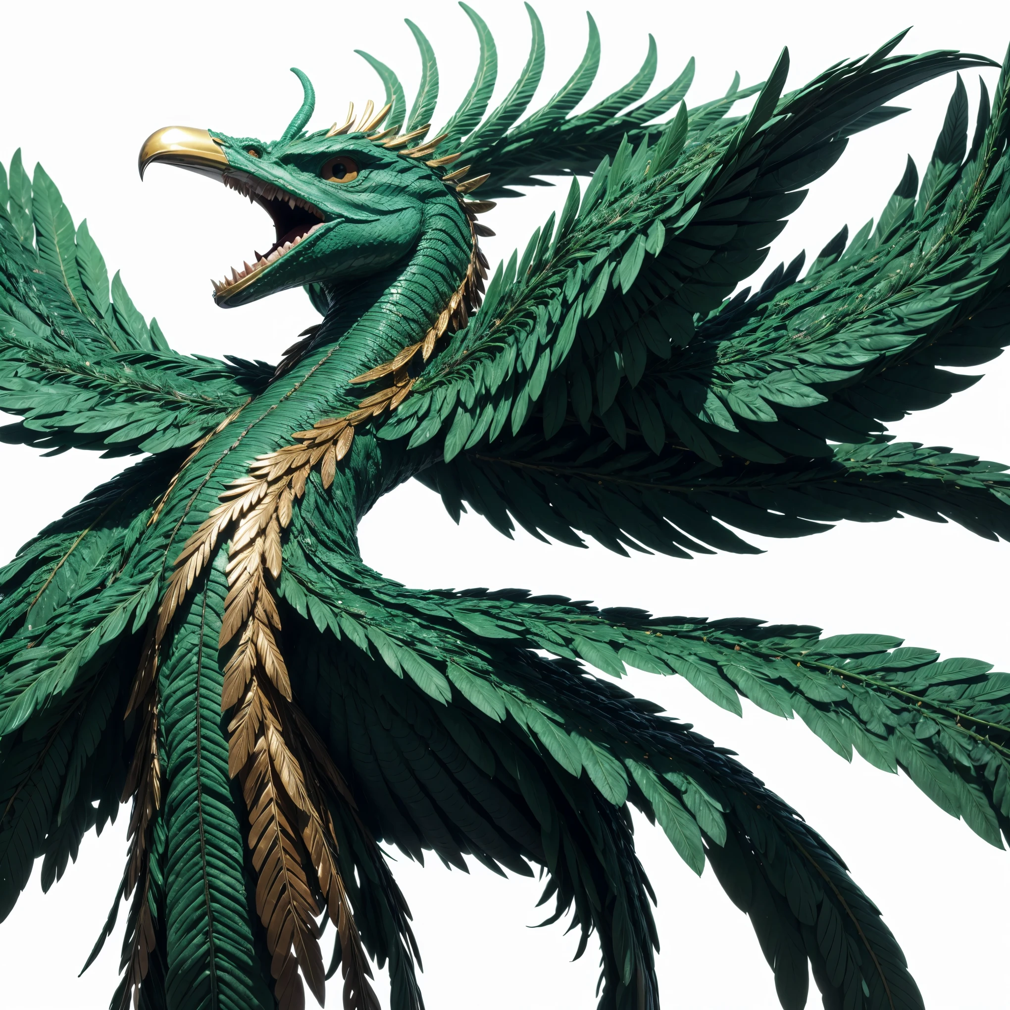 quetzalcoatl WHITE BACKGROUND