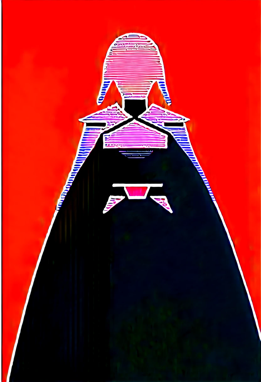 score_9, score_8_up, score_7_up, score_6_up, 2d, rating_questionable, rating_safe, BREAK hera syndulla
, helmet with red visor, star wars, armor,black gloves,tight bodysuit,black cape,black pants, close up, solo, standing, front view, medium breasts, wide hips, holding lightsaber, double edged, action pose, red blade, indoors, sith base, science fiction,
