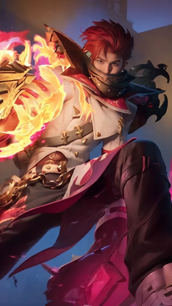 ((Best quality, 8k, Masterpiece :1.3)), Sharp focus :1.2, Perfect body handsome: 1,4, Slim abs: 1.2, ((Dark brown hair, Big breasts: 1.2)), (Natural light, City street: 1.1 ), highly detailed facial and skin textures, detailed eyes, double eyelids, (((Dynamic Boy)))