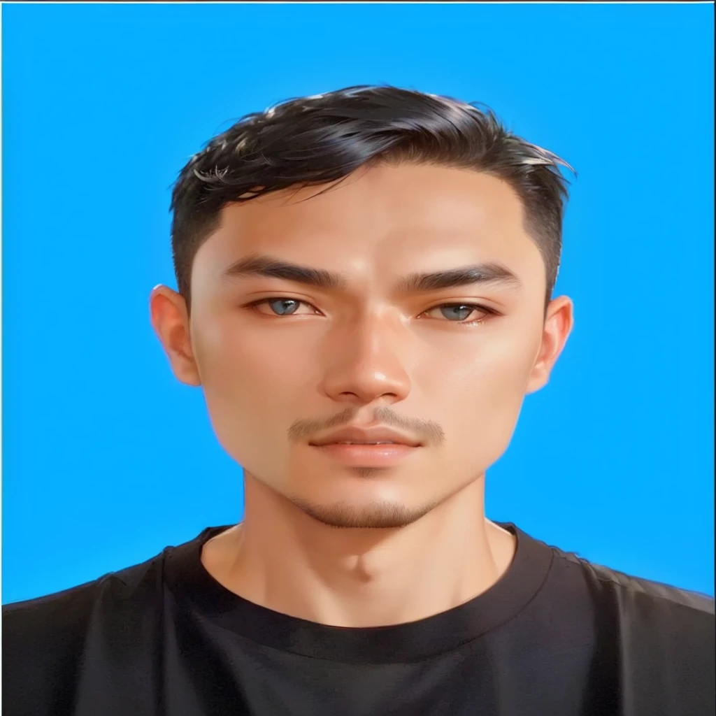 arafed man with a black shirt and a blue background, avatar image, ramil sunga, professional profile picture, professional picture, headshot profile picture, headshot photo, profile portrait, john jude palencar, 2 , thawan duchanee, nivanh chanthara, victor ngai, profile pic, professional profile photo