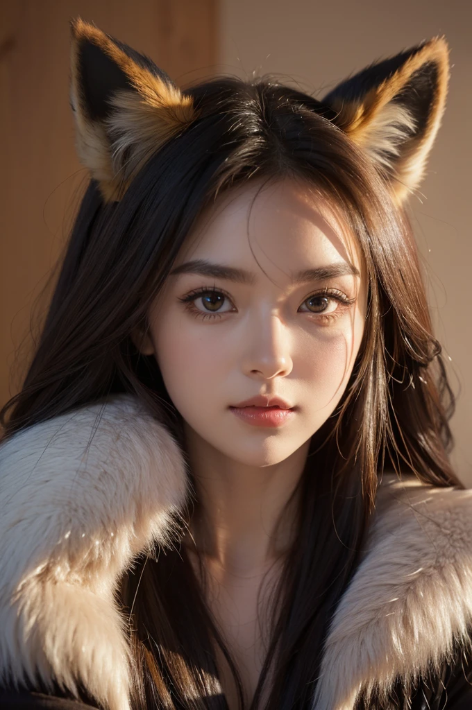 Furry,fox, beautiful,big beautiful eyes,HD,HD picture quality,masterpiece,furry