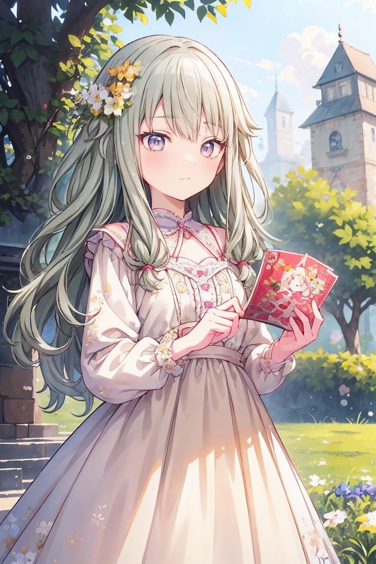masterpiece、Best image quality、Face the camera、Fluffy hair、Delicate eyes、Adorable, 最high quality、Mature Girl、1 person、smile、masterpiece, Most detailed, high quality、Shiny Hair、Very fine and beautiful bright eyes、nose blush、Very detailed, clear and beautiful face, Awards, (Anatomically correct)、During a walk