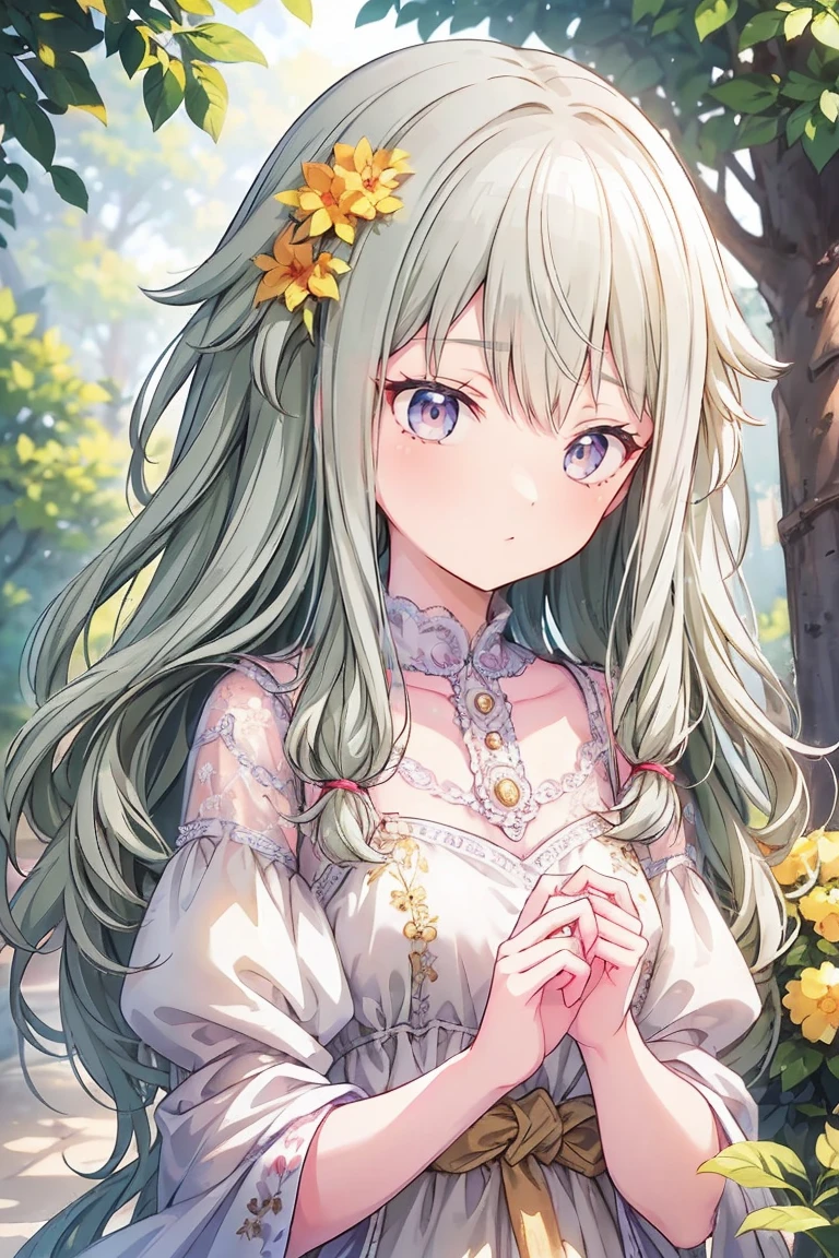 masterpiece、Best image quality、Face the camera、Fluffy hair、Delicate eyes、Adorable, 最high quality、Mature Girl、1 person、smile、masterpiece, Most detailed, high quality、Shiny Hair、Very fine and beautiful bright eyes、nose blush、Very detailed, clear and beautiful face, Awards, (Anatomically correct)、During a walk