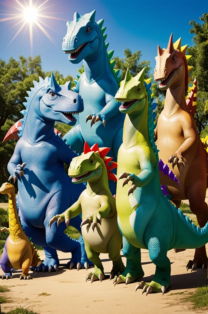 party dinosaurs