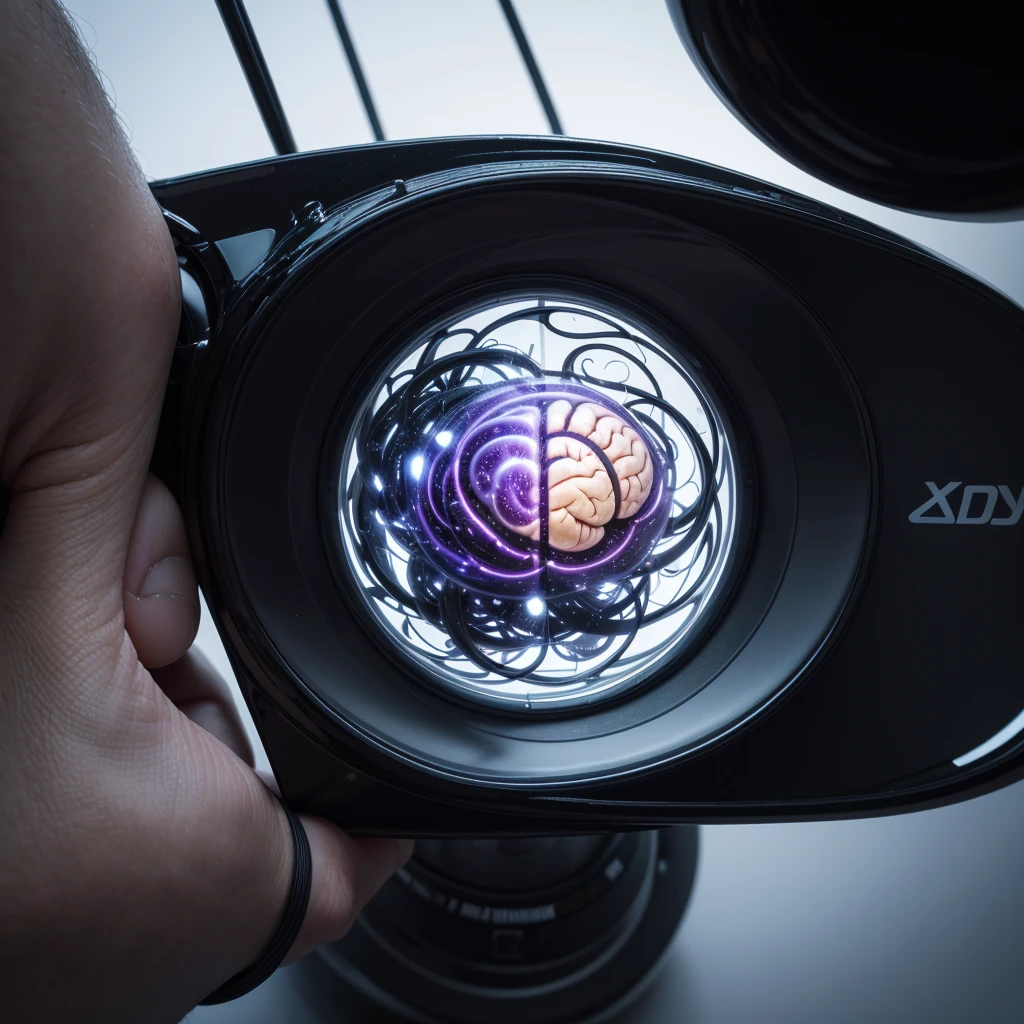 

Create a professional logo for "Paradoxical Memories." The logo should include the following elements:

1. A stylized silhouette of a human brain, symbolizing memory. The design of the brain should be minimalist, with clean and smooth lines.
   
2. A visual effect of paradox or duality, such as a Möbius strip or an optical illusion pattern, which should be incorporated around or within the brain.

3. The name "Paradoxical Memories" should be present, using a modern and legible font. Preferably a sans-serif font like Arial, Helvetica, Open Sans, or Roboto.

4. The color scheme should include black and white to represent duality, with touches of blue or purple to add a sense of mystery and depth.

5. The layout should be clean and centered, with the brain or central element in the middle of the logo and the text positioned clearly and balanced.

6. The overall style should be modern and professional, with attention to spacing and readability.

Ensure that the logo is legible and recognizable at different sizes and on various platforms.