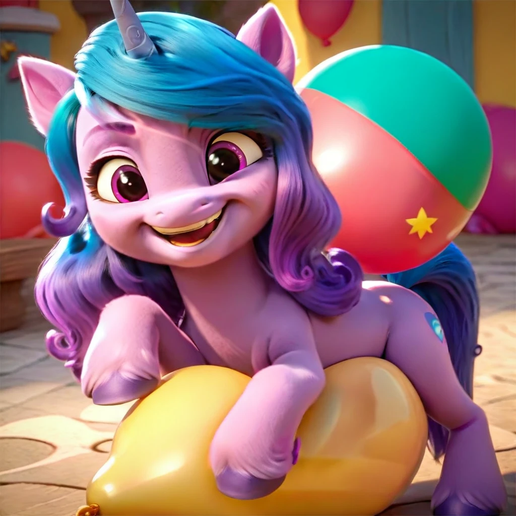 score_9, score_8_up, score_7_up, score_6_up, score_5_up, score_4_up,
female, Izzy Moonbow, solo, looner, nonpop, balloon nonpop, detailed background, party, selfie, fanservice, plot, balloon fetish, balloon support, 3d, hd, 4k, solo,
safe, rating safe,
spread legs, plot, blowing up balloons, balloon blowing, wide hips, arched back, overinflated balloon, tight balloon, necked balloon, translucent balloon, white star print on balloon, balloon inflation,
motion blur, bouncing, squeaking, noisy, loud,
My Little Pony: Make Your Mark, My Little Pony: A New Generation, cinematic, dynamic angle, depth of field, bloom, subsurface scattering