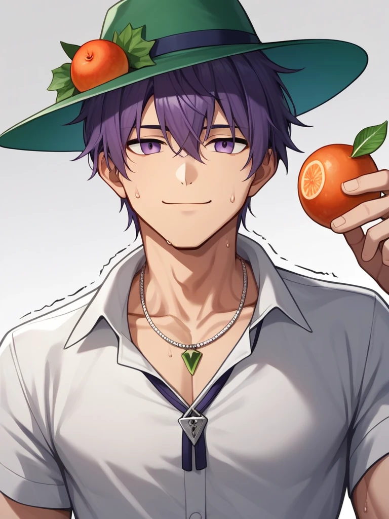1人のmaleの子, male_concentrated, 一人in, hin, white_background, black_shirt, Looking_in_Audience, Formation, short_hair, purple_eye, shirt, Simple_background, Closed_mouth, green_hat, smile, 前hair, No sleeve_shirt, Mandarin_collar, No sleeve, purple_hair, upper_body, short_sleeve,  Open_Best, Open_Clothes, hair_between_eye, Money, formal_alternine_Costumes, Best, adjust_Clothes, green_Best, collarbone, necklace, jewelry, bridal_Gauntlet,Big Breasts,naked,missionary position man on top,Sex,pussy juice,cum in pussy,(trembling:1.6),(sweat:1.5),(orgasm:1.9),(wet:1.5),