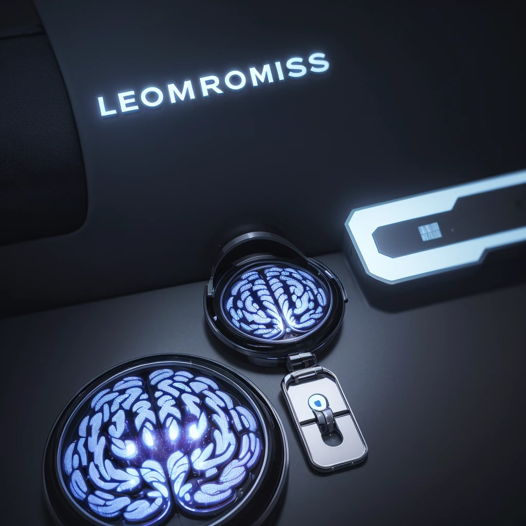 create a professional logo for "Paradoxical Memories". The logo must contain the following elements:

1. A stylized silhouette of a human brain, symbolizing memory. Brain design should be minimalist, with clean, smooth lines.
2. A visual effect of paradox or duality, like a Möbius strip or an optical illusion pattern, which must be embedded around or within the brain.
3. the name "Paradoxical Memories" must be present, using a modern, readable font. Preferably a sans-serif font like Arial, Helvetica, Open Sans ou Roboto.
4. The color scheme should include black and white to represent duality, with touches of blue or purple to add a sense of mystery and depth.
5. The layout should be clean and centered, with the brain or central element in the middle of the logo and the text positioned in a clear and balanced way.
6. The overall style should be modern and professional, with attention to spacing and readability.

Make sure the logo is legible and recognizable across different sizes and platforms.