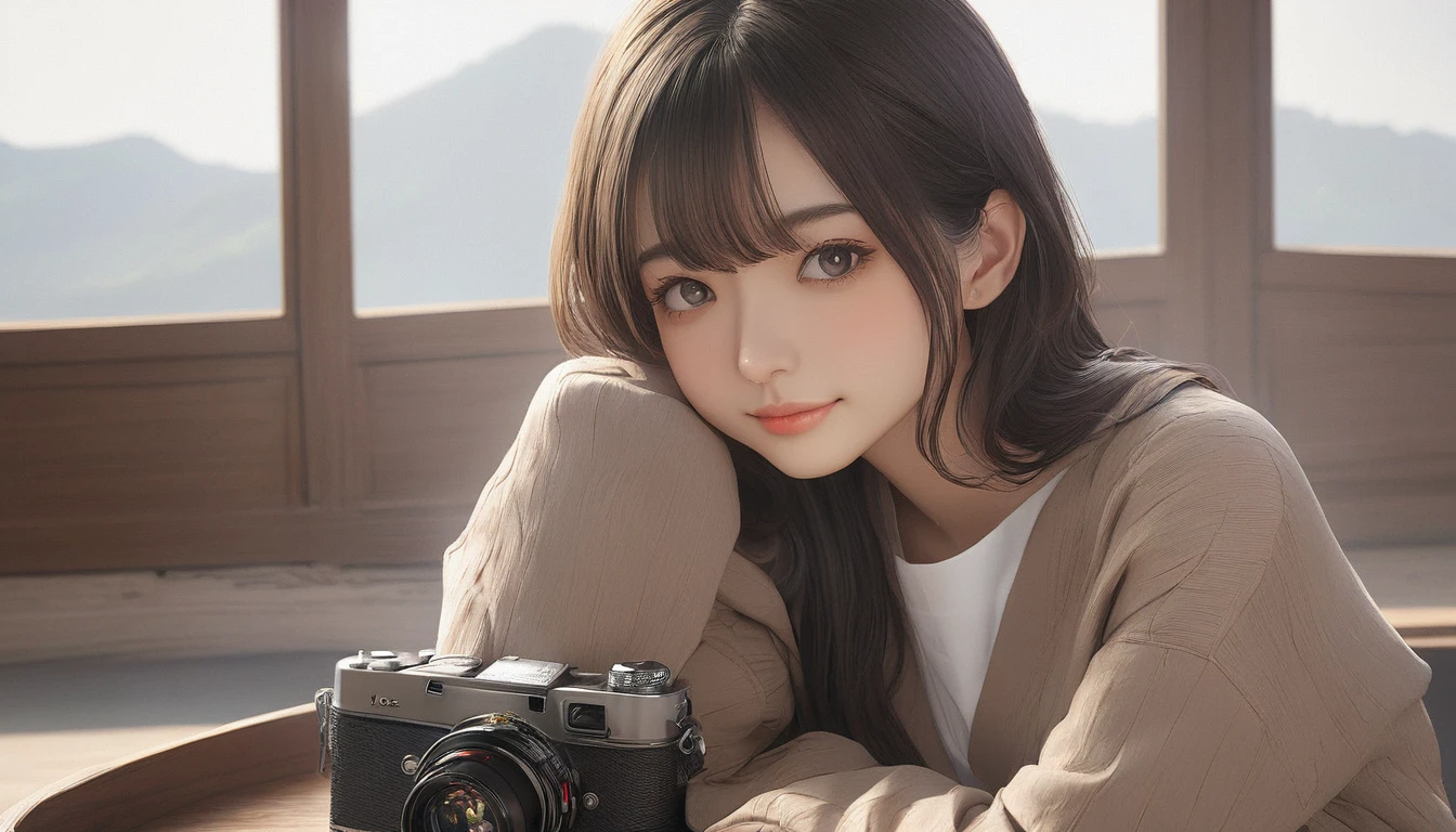 (masterpiece, Highest quality:1.2), One girl, alone
