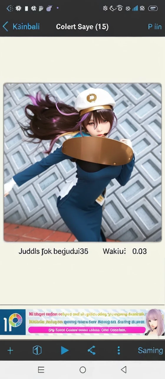 1girl, blunt bangs, braid, wide sleeves, hair ornament, japanese clothes, red obi, (purple hair:1.2), very long hair, straight hair, looking at viewer, highly detailed background, (photo realistic:1.2), detailed eyes, red eyeshadow, depth of field,thigh, (ulzzang-6500:0.7), upper body, (solo:1.2), (cyberpunk city:1.1), cleavage, (finger on lips:1.1),Shiny skin