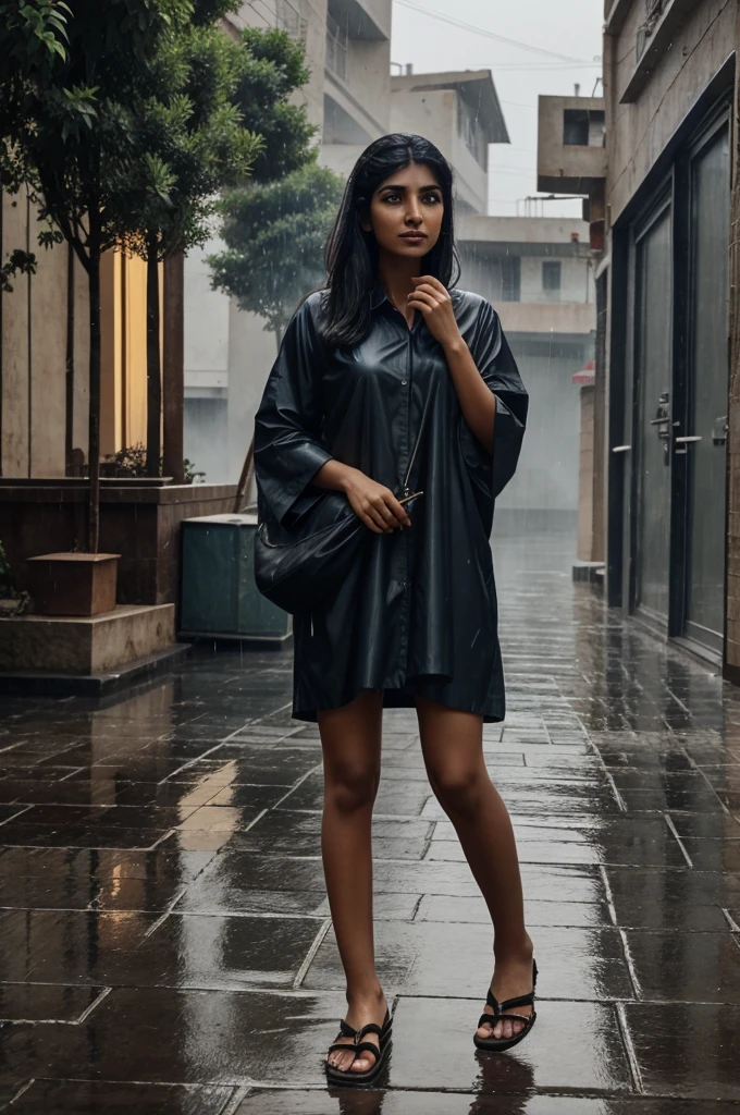 The month of Saavan has come, it is raining with rain.