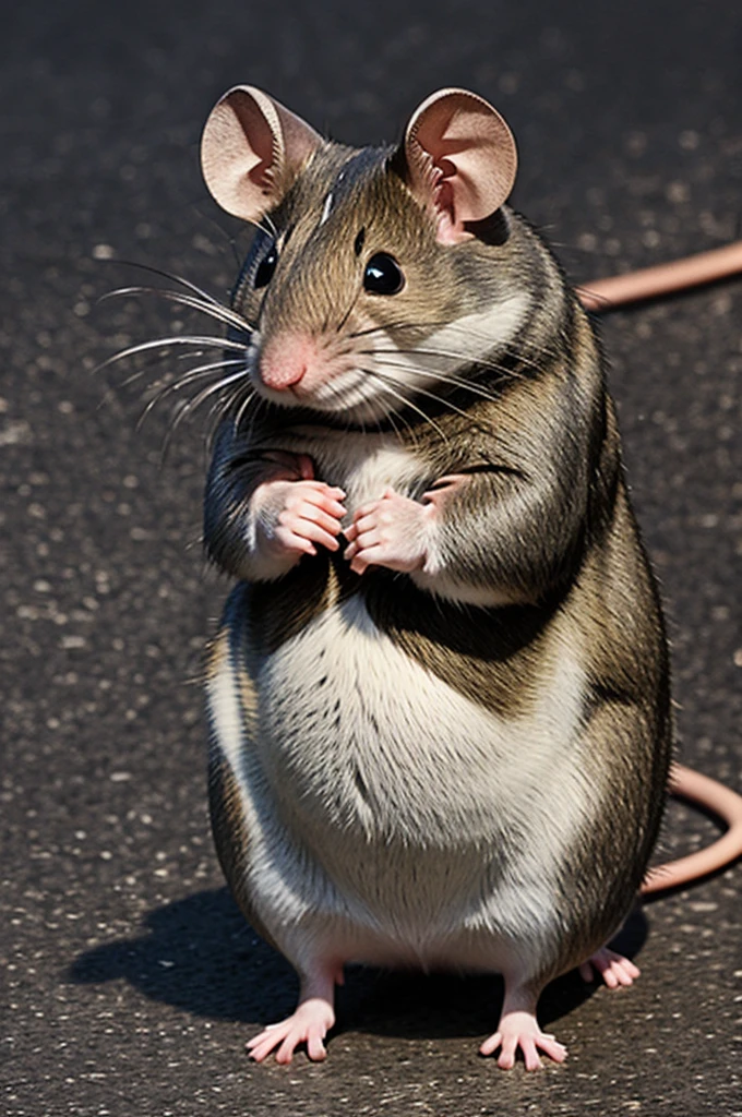 Create a character which is a fat mouse