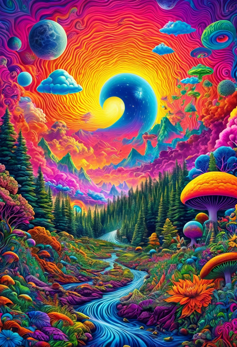 ,lsd,psychedelic,Blend in with nature,Trip,
