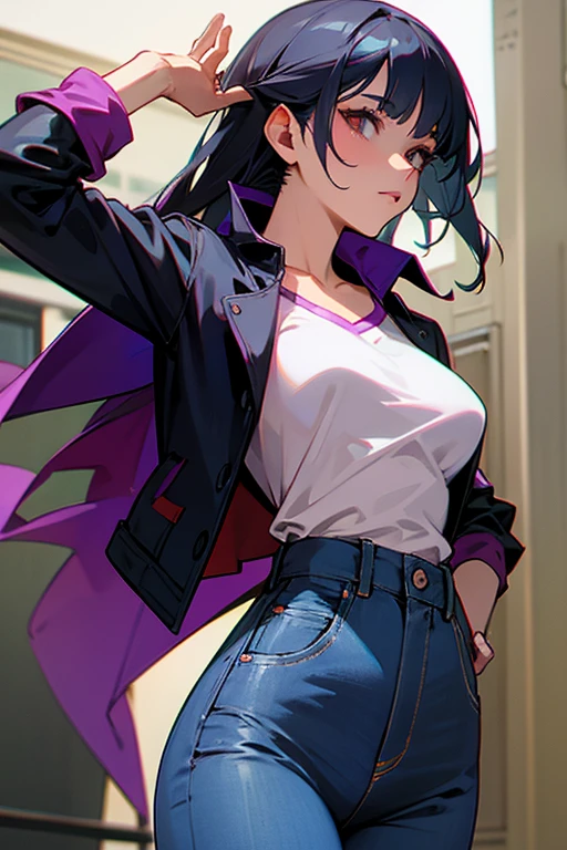 morrigan casual in jeans