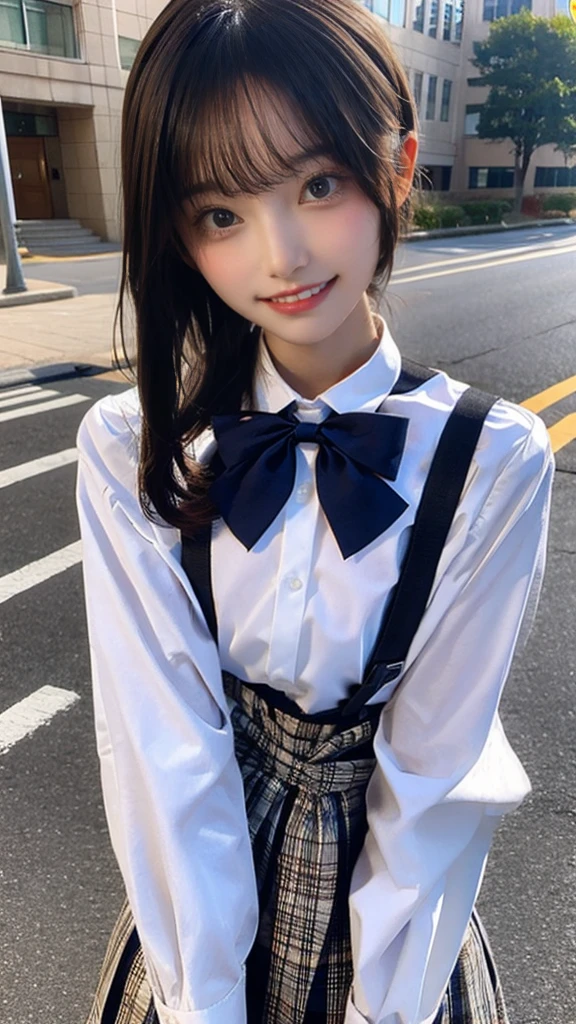 high school girl,Beautiful teeth