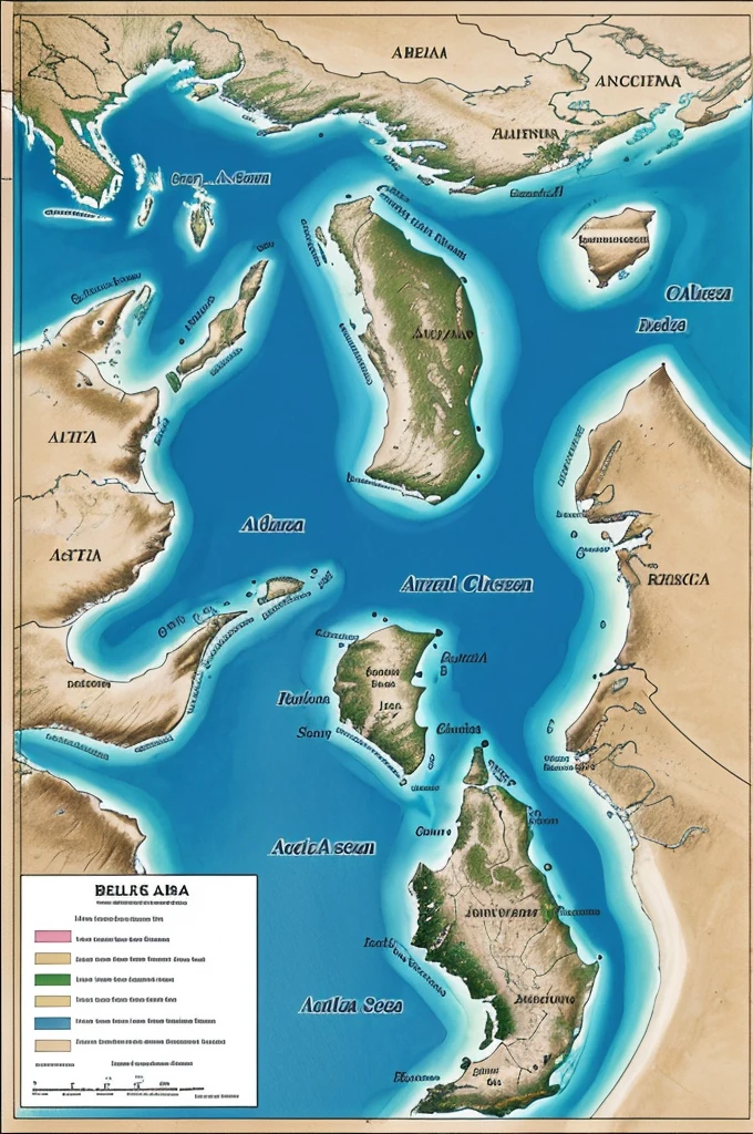 Drawing in one whole bond paper.

1. Inside of the Mediterranean 
2. Baltic sea
3. Black sea or dead sea
4. Red sea
5 gulf area
6. North sea
7. Wider Caribbean Region
8. Antarctic Area