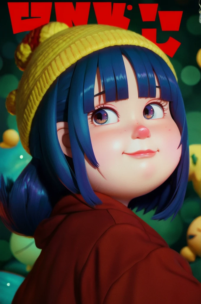 Fat manga girl horror nightmear pixar animated