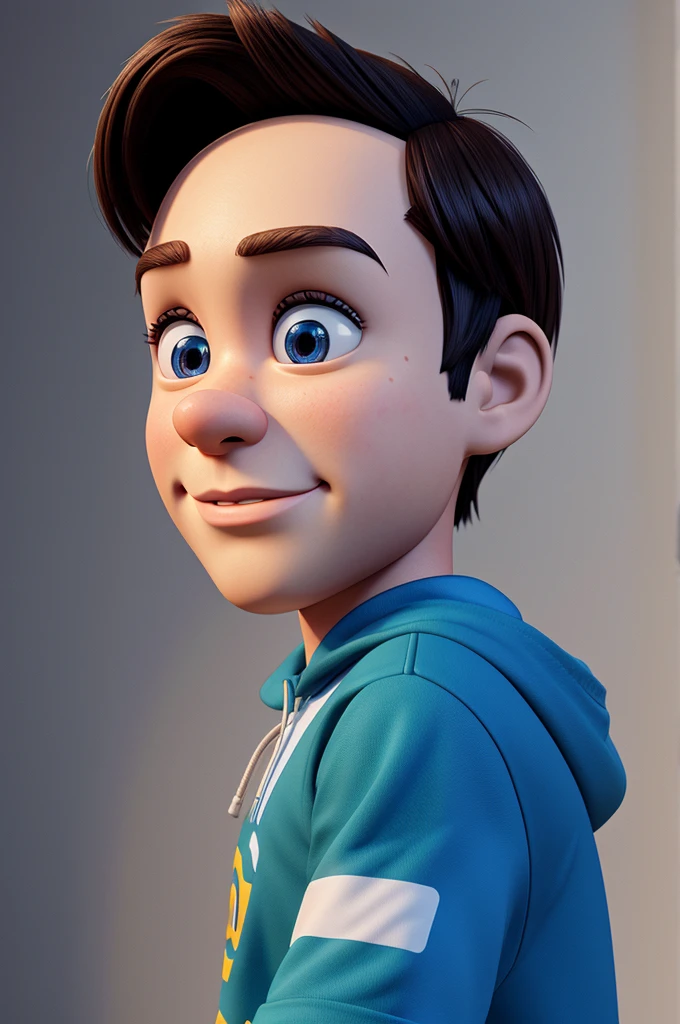 3d pixar boy animation