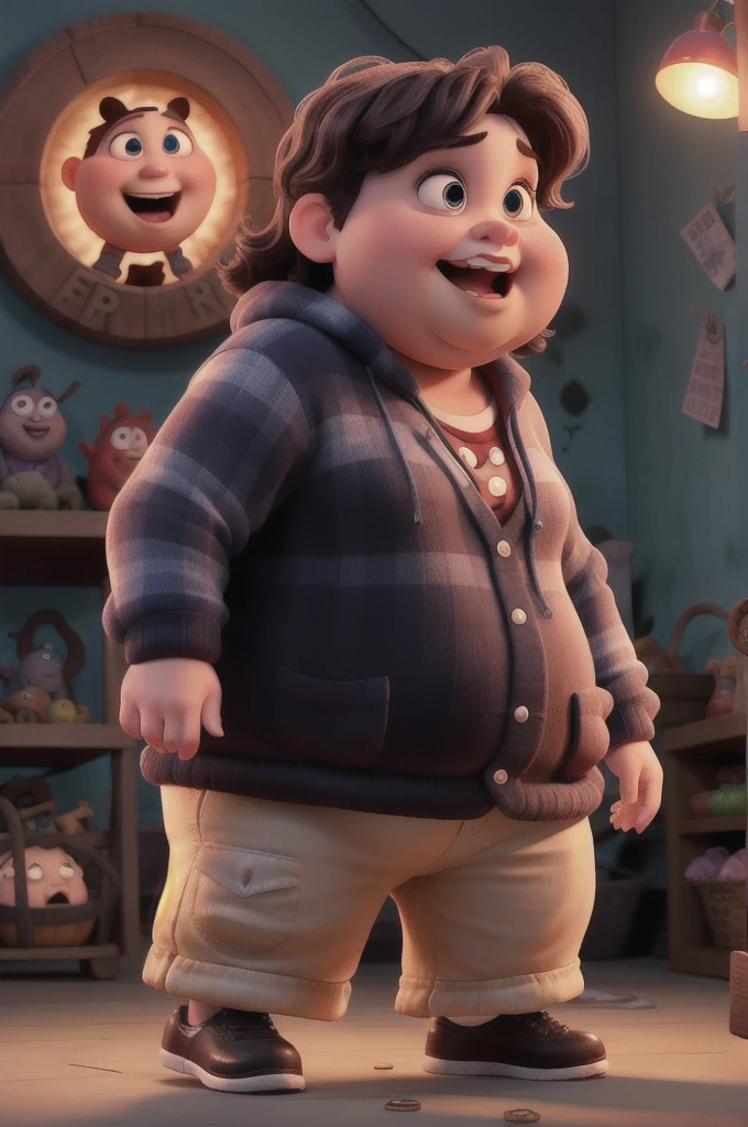Fat girl horror nightmear pixar animated