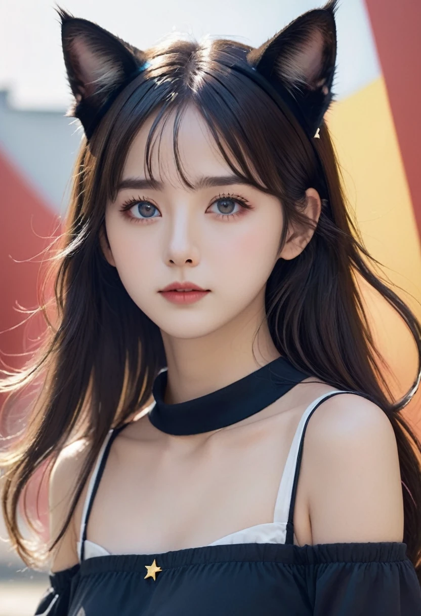 highest quality, shape, Very detailed, In detail, High resolution, 8k wallpaper, Perfect dynamic composition, Beautiful details, dress,Random Hairstyles, Center of chest, Natural color lip, Random sexy poses,smile,Woman with perfect body，Little devil succubus