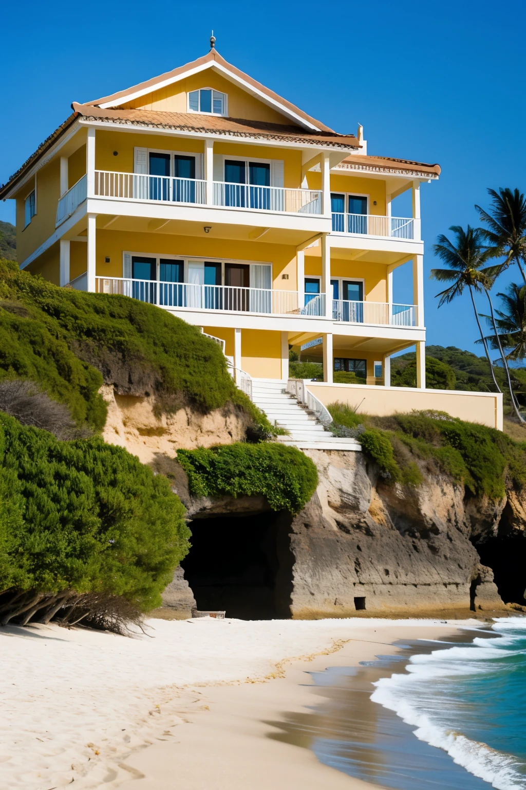 nice house next to the beach