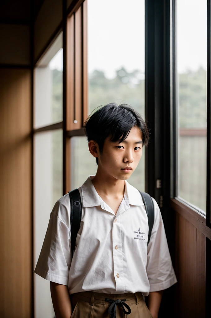 RAW Photos, Portrait of an 18-year-old Japanese man.woman, Cute clothes, dramatic, Cinematic, Depth of written boundary, 8K Ultra HD, Digital SLR, high quality