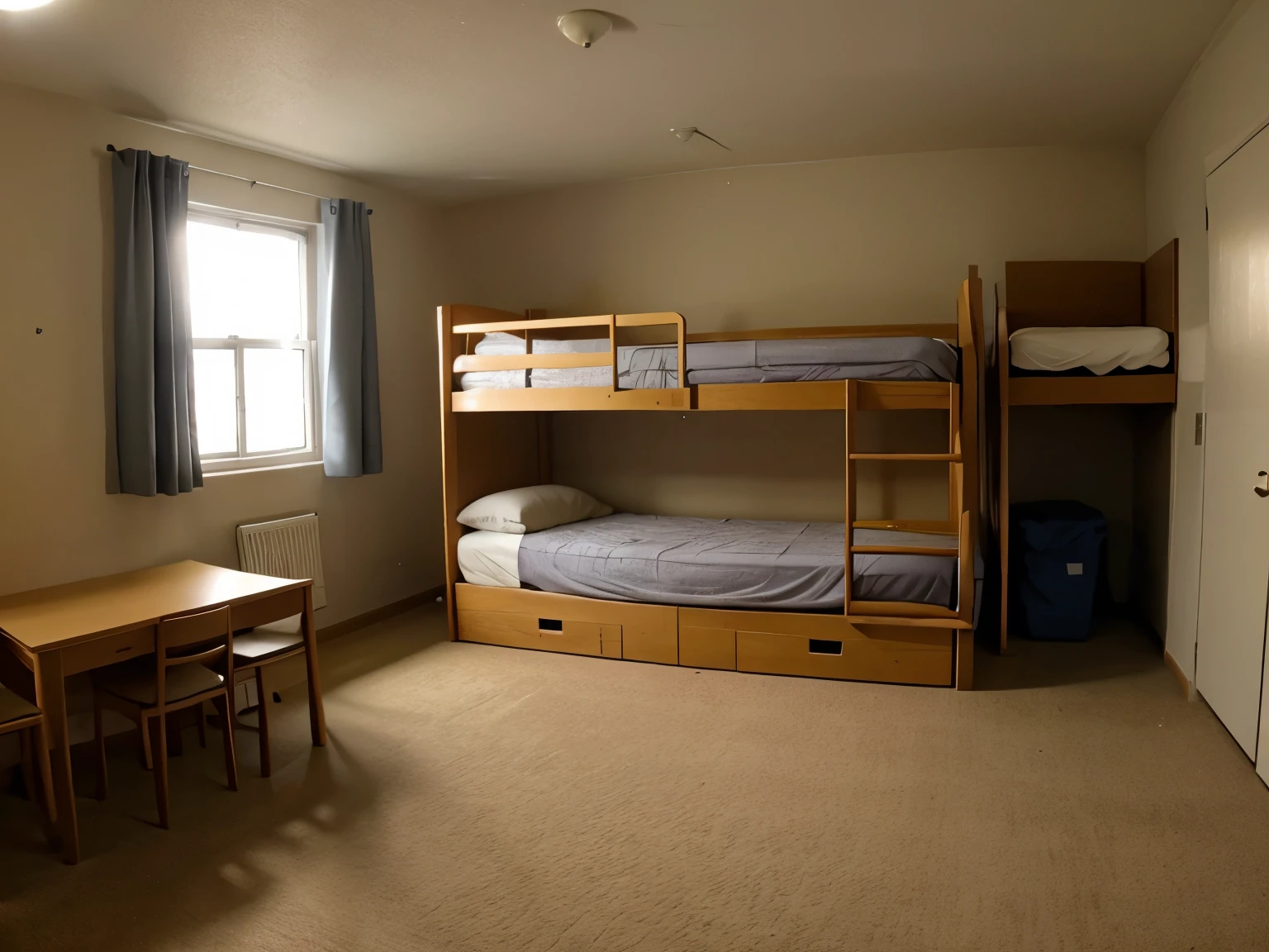 dorms, indoors
