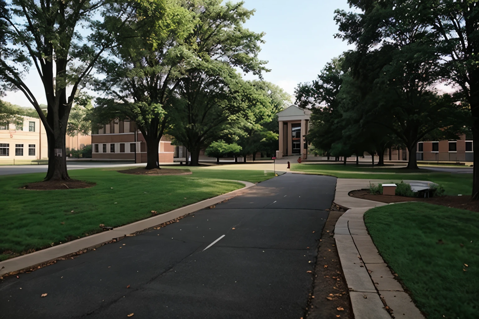 campus, outdoors, college