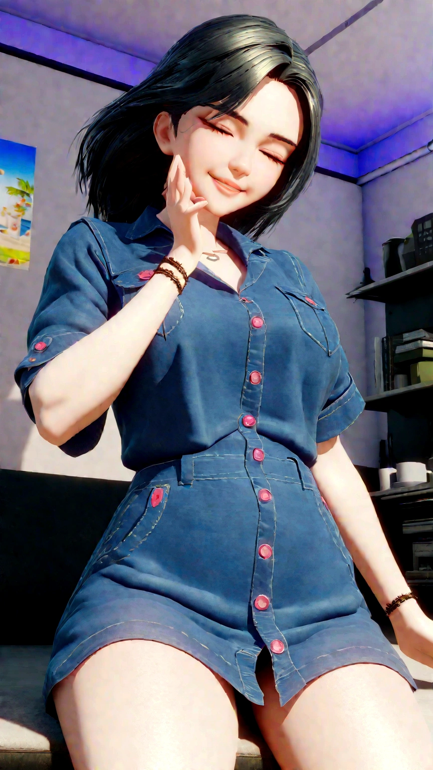 ((Best quality)), ((masterpiece)), (detailed:1.4), 3D, an image of a beautiful cyberpunk female,HDR (High Dynamic Range),Ray Tracing,NVIDIA RTX,Super-Resolution,Unreal 5,Subsurface scattering,PBR Texturing,Post-processing,Anisotropic Filtering,Depth-of-field,Maximum clarity and sharpness,Multi-layered textures,Albedo and Specular maps,Surface shading,Accurate simulation of light-material interaction,Perfect proportions,Octane Render,Two-tone lighting,Wide aperture,Low ISO,White balance,Rule of thirds,8K RAW,