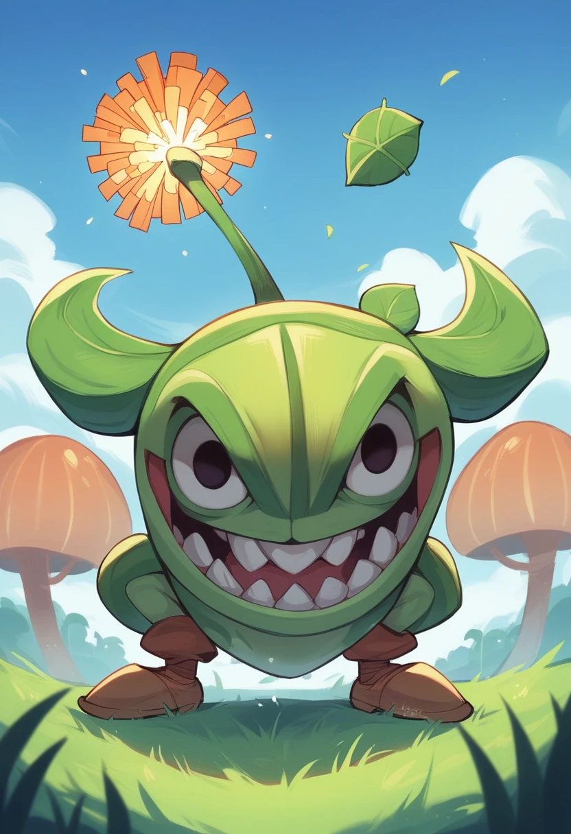 1girl,detailed plants vs zombies scene,detailed zombies,colorful plants,lush green grass,bright blue sky,shining sun,explosions,fireworks effects,action and energy,dynamic composition,(best quality,4k,8k,highres,masterpiece:1.2),ultra-detailed,(realistic,photorealistic,photo-realistic:1.37),vibrant colors,cinematic lighting