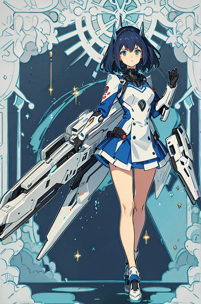 mecha, girl