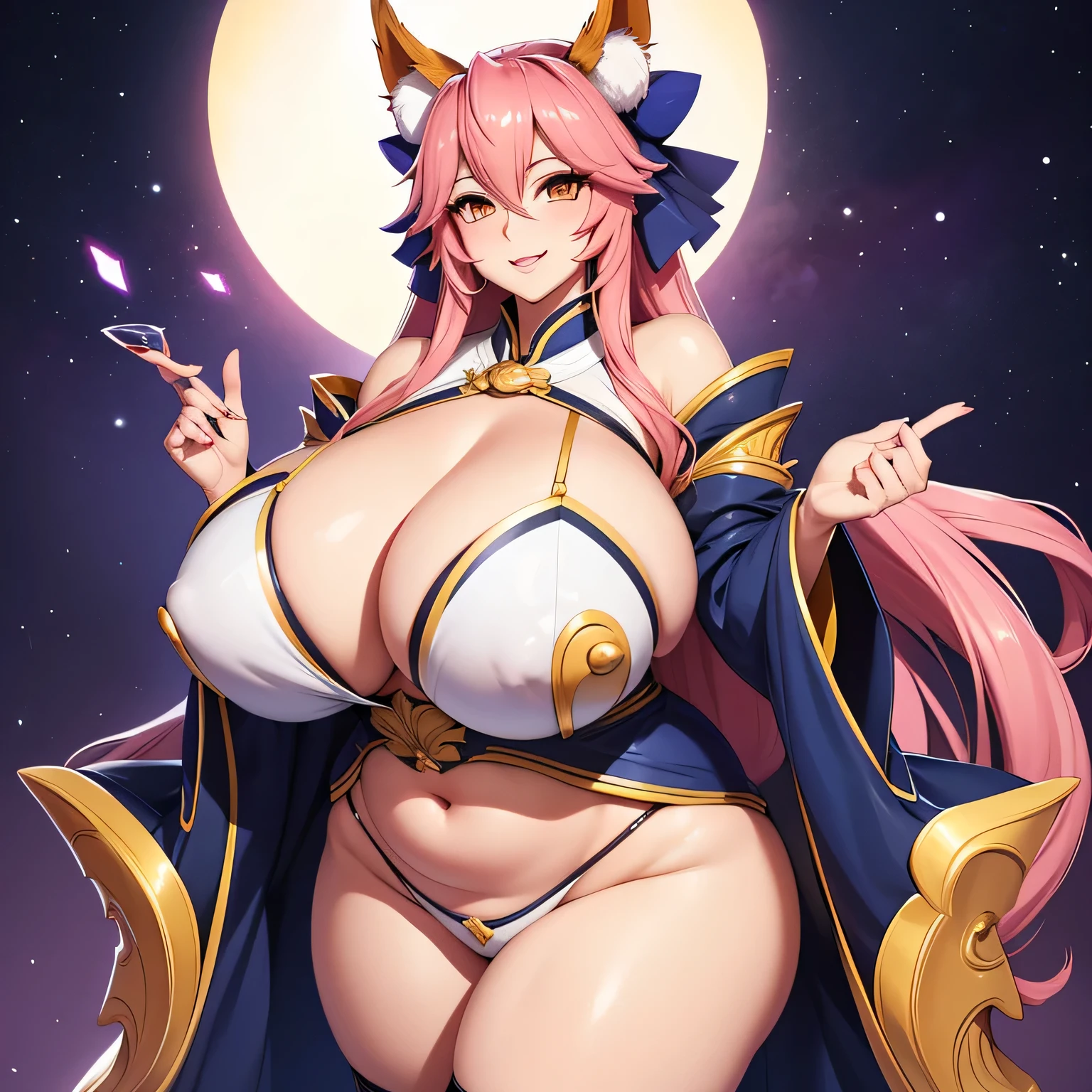 tamamo　super breasts　Plump　Big Ass　Big waist　Plump　Big breasts　Big Tits　Thick thighs　 Perfect hands