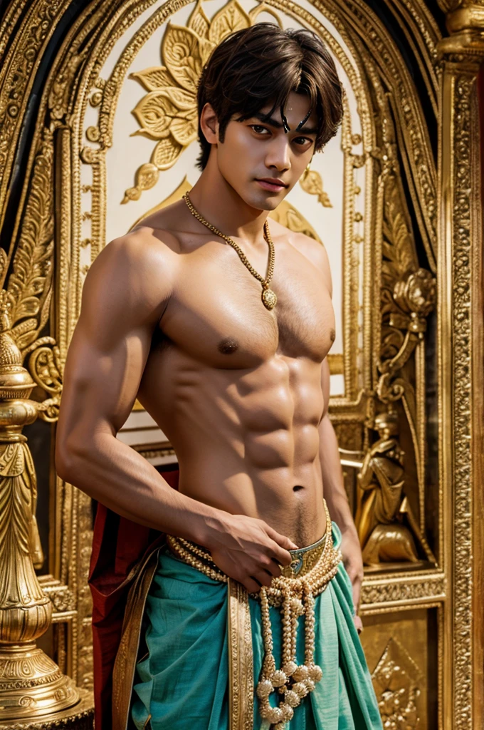 Kim taehyung as god Krishna