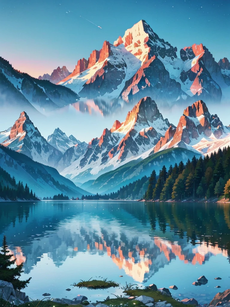 there is a lake with a mountain in the background, lakeside mountains, beautiful lake background, beautiful lake, mountain lake, majestic nature scenery, stunning nature in background, mountains and lakes, beautiful nature, swiss alps, beautiful iphone wallpaper, a lake between mountains, alpine scenery, very beautiful scenery, really beautiful nature, very very beautiful scenery, very very very beautiful scenery